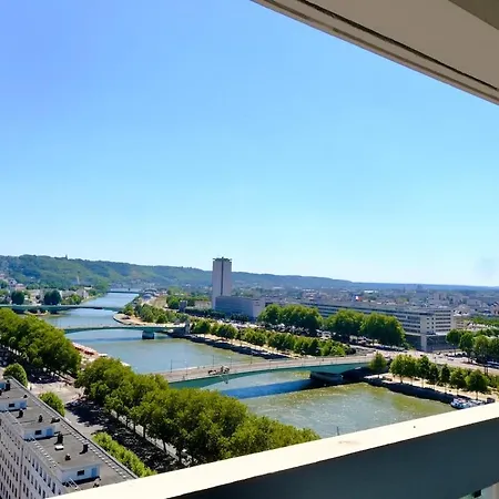 Vue Panoramique - 4 Pers - Balcon * 루앙