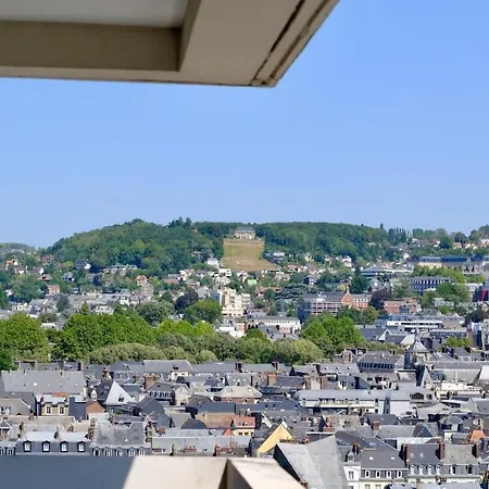 Vue Panoramique - 4 Pers - Balcon Appartement Rouen
